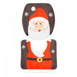 Capac de toaletă - model de sărbători, Mos Crăciun, Family Pound