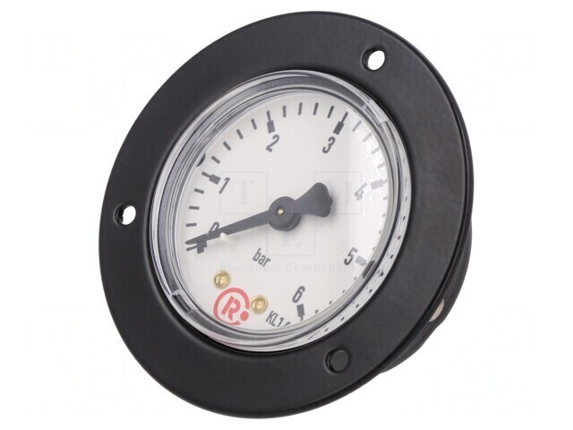 Manometru 0-6bar 50mm Lichide și Gaze Inerte