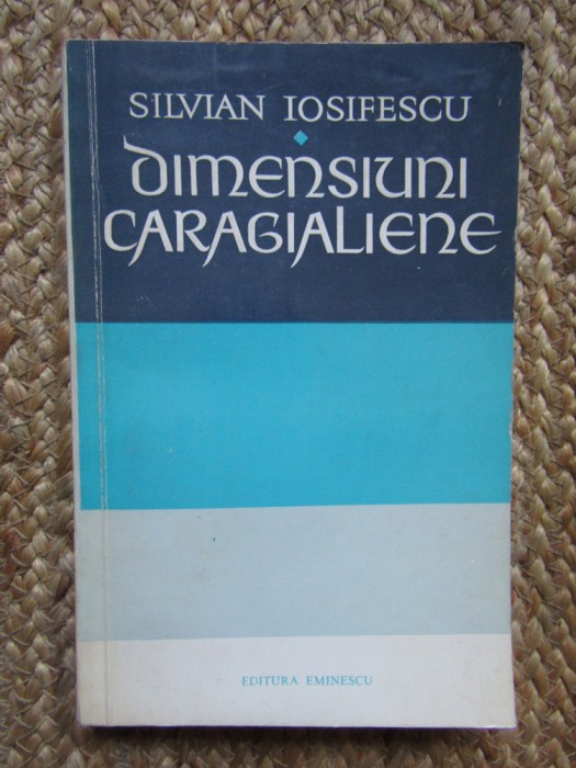Silvian Iosifescu - Dimensiuni Caragialiene