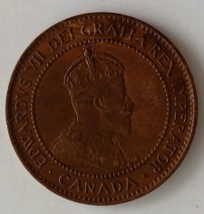 Moneda Canada - 1 Cent 1907