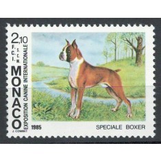 Monaco 1985 Mi 1680 MNH - Expoziție canină internațională, Monte Carlo