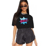 Tricou dama negru - OMG - S