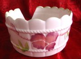 FRUCTIERA CERAMICA CASA SICILIA ITALIA PICTATA MANUAL 22.5 CM