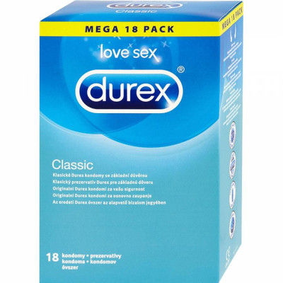 Prezervative Durex Clasic 18 bucati foto