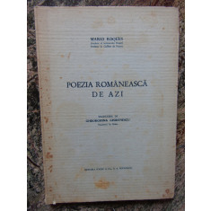 Poezia romaneasca de azi &ndash; Mario Roques