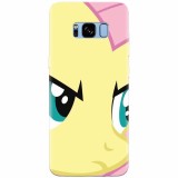 Husa silicon pentru Samsung S8 Plus, Close Up Fluttershy My Little Pony Friendship Is Magic