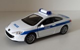 Macheta Peugeot 407 Coupe 2006 Politia - Welly 1/36, 1:43