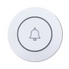 Buton Sonerie Wireless PNI Safe House PG100, Compatibil PNI PG600/HS550, Notificare WiFi Tuya Smart, 433MHz, Baterie CR2032