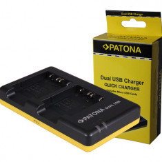 Sony NP-BG1 DSC H55 H70 Dual Charger/Fast Charger cu cablu Micro-USB - Patona