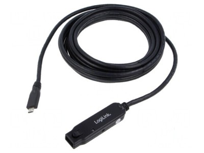 Repeater USB Thunderbolt 3 5m negru foto