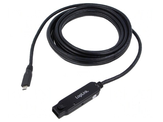 Repeater USB Thunderbolt 3 5m negru