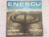 Enescu sonata no 3 for piano and violin in the popular romanian style disc vinyl, Clasica, electrecord