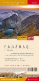 Harta drumetie / Hiking Map Fagaras M 1:75.000 / M 1:35.000 (Zona alpina)