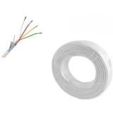 Cablu alarma 6 fire multifilare ecranate cupru + fir masa cupru 6x0.22 mm TED Wire Expert TED002310