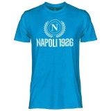 SSC Napoli tricou de bărbați Crest blue - XL