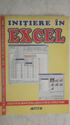 Elvira Nicoleta Bizdoaca, s.a. - Initiere in Excel foto