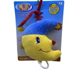 Cumpara ieftin Jucarie muzicala bebe trage de ata semiluna