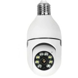 Camera Supraveghere WiFi IP JORTAN JT-8177 4K/2K/1080P/720P, Rotire 360&deg;, Vedere Nocturna, Senzor Miscare, Alerta Email + Card 16GB