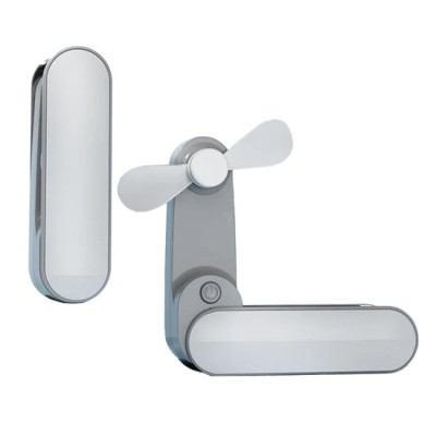 Ventilator Portabil, 1200mAh - Techsuit (TF1) - White foto