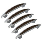 Cumpara ieftin Set 5 Manere din plastic, 2101-07, lungime 130 mm, distanta gauri 96 mm, nuc