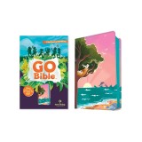NLT Go Bible for Kids (Leatherlike, Beach Sunrise): A Life-Changing Bible for Kids