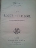 Stendhal - Le rouge et le noir
