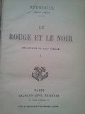 Stendhal - Le rouge et le noir (1956)