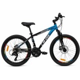 Cumpara ieftin Bicicleta copii DHS Terrana 2423B 24 inch, negru-albastru, model 2026