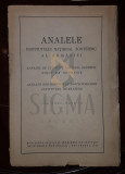 C. STEFANESCU (DOCTOR), ANALELE INSTITUTULUI NATIONAL ZOOTEHNIC AL ROMANIEI, VOLUMUL IX, BUCURESTI, 1943