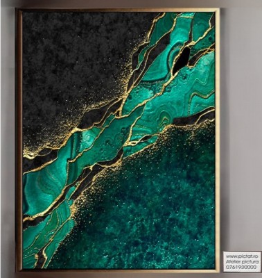 Tablou modern, tablou living abstract, tablou decorativ living Pictura 76x156cm foto