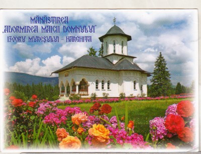 bnk cp Izvoru Muresului - Manastirea Adormirea Maicii Domnului - necirculata foto