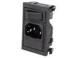 Conector Alimentare AC 10A 250V IEC 60320