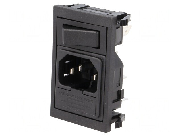 Conector Alimentare AC 10A 250V IEC 60320