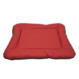 Perna 4DOG Deluxe Camping, rosu, L,106 x 66 x 7 cm
