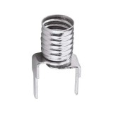 Dulie bec lanterna filet E10 soclu metal pentru lipire pe cablaj /PCB