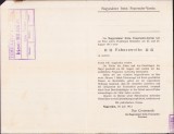 HST A445 Invitație 1913 sfințire steag pompieri voluntari Jamu Mare Timiș