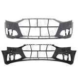 Bara fata AUDI A4/S4 (B9), 05.2019-,cu 2 gauri pentru Senzori de parcare (PDC), cu locas pt spalator; grunduit,, Rapid