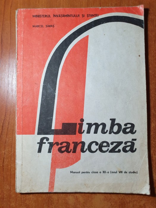 manual limba franceza pentru clasa a 12-a din anul 1992