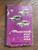 Moskvich 412 427 434 Instructiuni Exploatare + Carnet Servicii NOU, URSS Autoexport, Carte Tehnica Auto