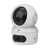 Cumpara ieftin Camera IP WI-Fi6 Dual Lens-Pan&amp;Tilt, Rezolutie 2K+&amp;2K+, Audio bidirectional, SDcard - EZVIZ CS-H7C-4MP(DL)