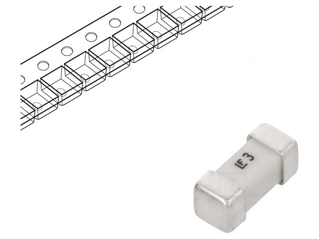 Siguranță Ardere Rapidă SMD 3A 250V