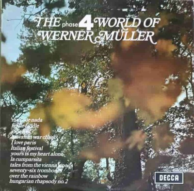 Disc vinil, LP. The Phase 4 World Of Werner Muller-Werner Muller, His Orchestra-247587 foto