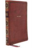 Kjv, Thinline Bible, Giant Print, Leathersoft, Brown, Thumb Indexed, Red Letter Edition, Comfort Print: Holy Bible, King James Version