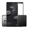Folie Sticla Securizata 5D Full Glue Huawei Mate 10 Pro, Negru, Protectie Ecran Full