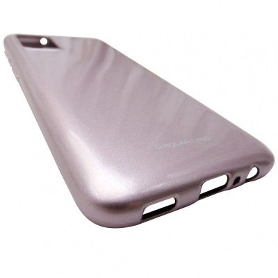 Husa silicon TPU Molan Cano Hana Pearl roz auriu pentru Samsung Galaxy A02s / A03s foto