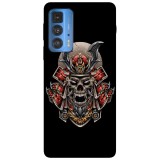 Husa compatibila cu Motorola G20 model Samurai skull, Silicon, TPU, Viceversa, Transparent, Carcasa