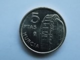 5 PESETAS 1999 SPANIA-MURCIA-XF