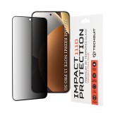Folie sticla Xiaomi Redmi Note 15 Pro 5G Asteroid GSM 111D Privacy Full Glue, negru