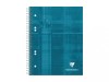 Notebook A5+ (16 x 21 cm) cu spirala, 90 file, Clairefontaine Bind&#039;O Block