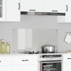 VidaXL Spate de bucătărie Transparent 110 x 50 x 0.6 cm 42001293